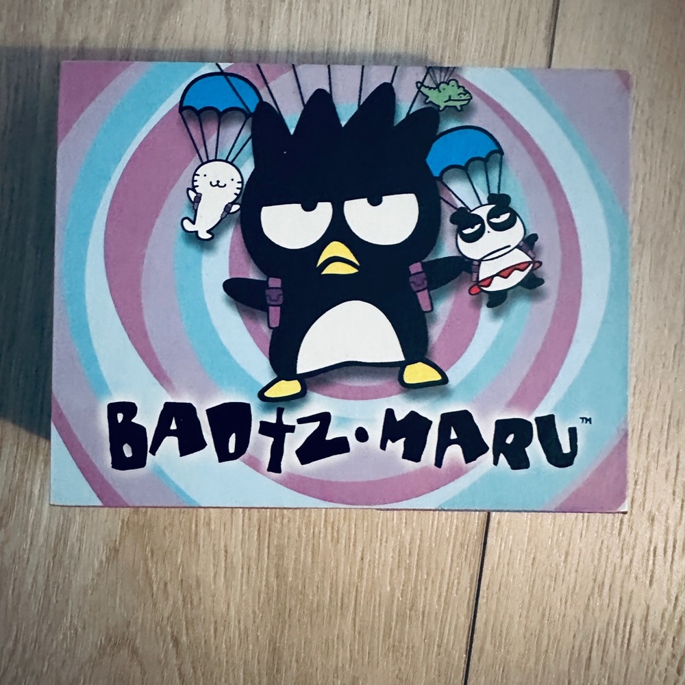 🤩VINTAGE 2002 Collectors Item BOX ONLY Badtz-Maru SANRIO 🐧